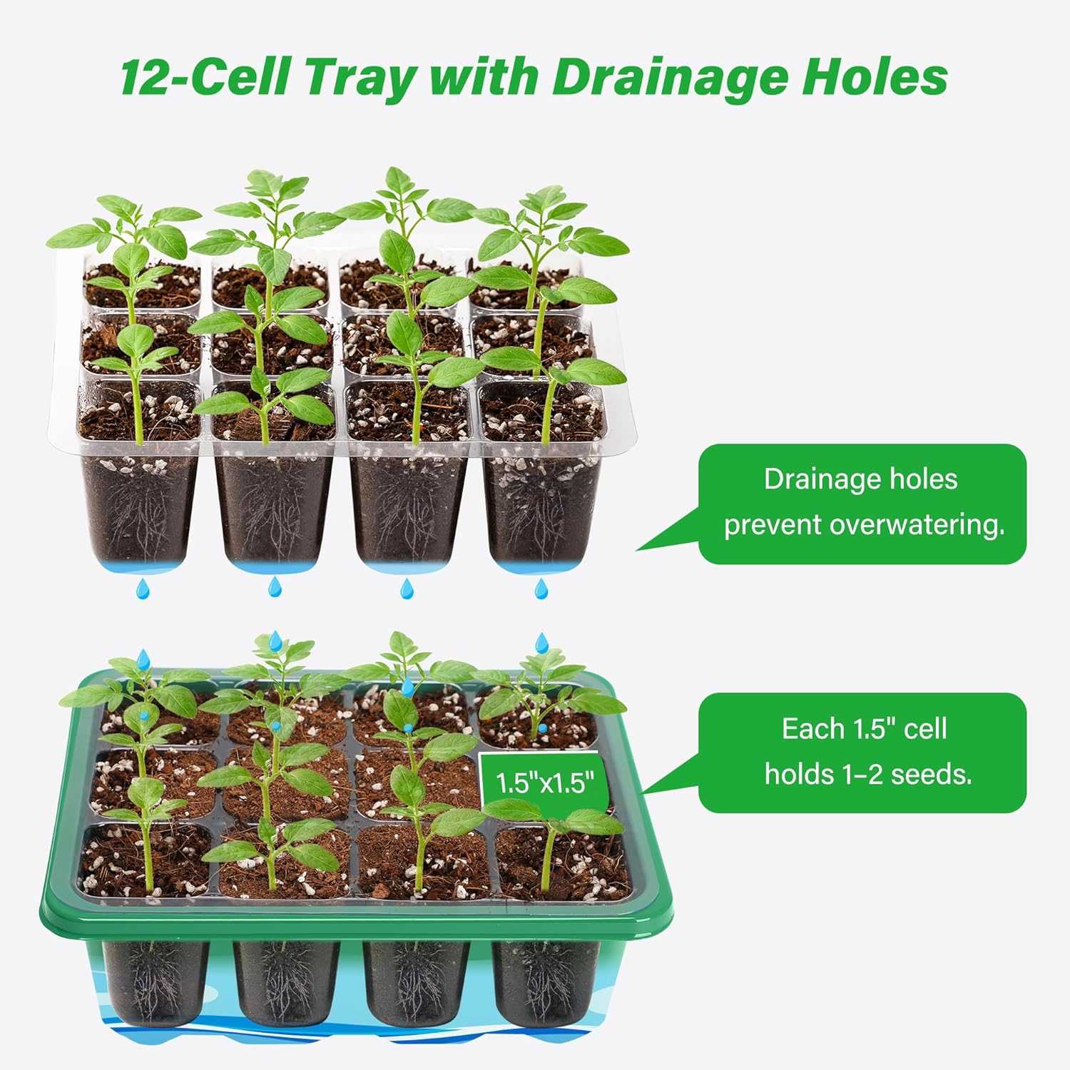 습도 조절 가능한 돔과 베이스가 있는 실내 온실 미니  - Dome Propagation Kit 리뷰 및 가격