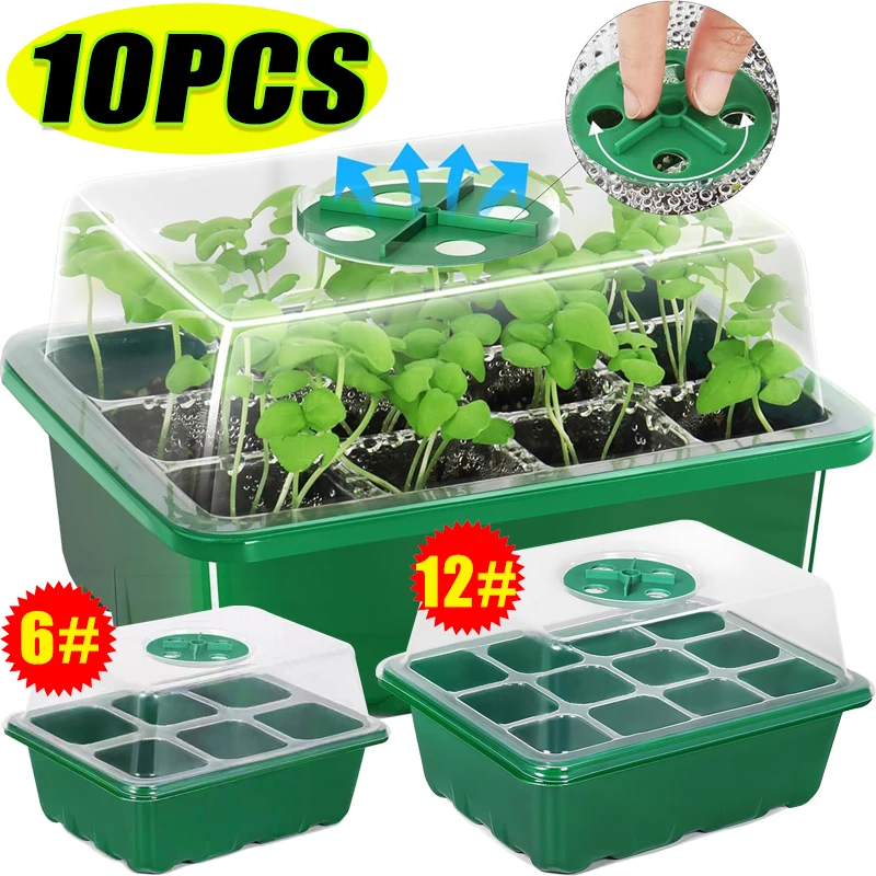 6/12 그리드 재배용 스타터 트레이, 조절 가능한 습 - Dome Propagation Kit 리뷰 및 가격