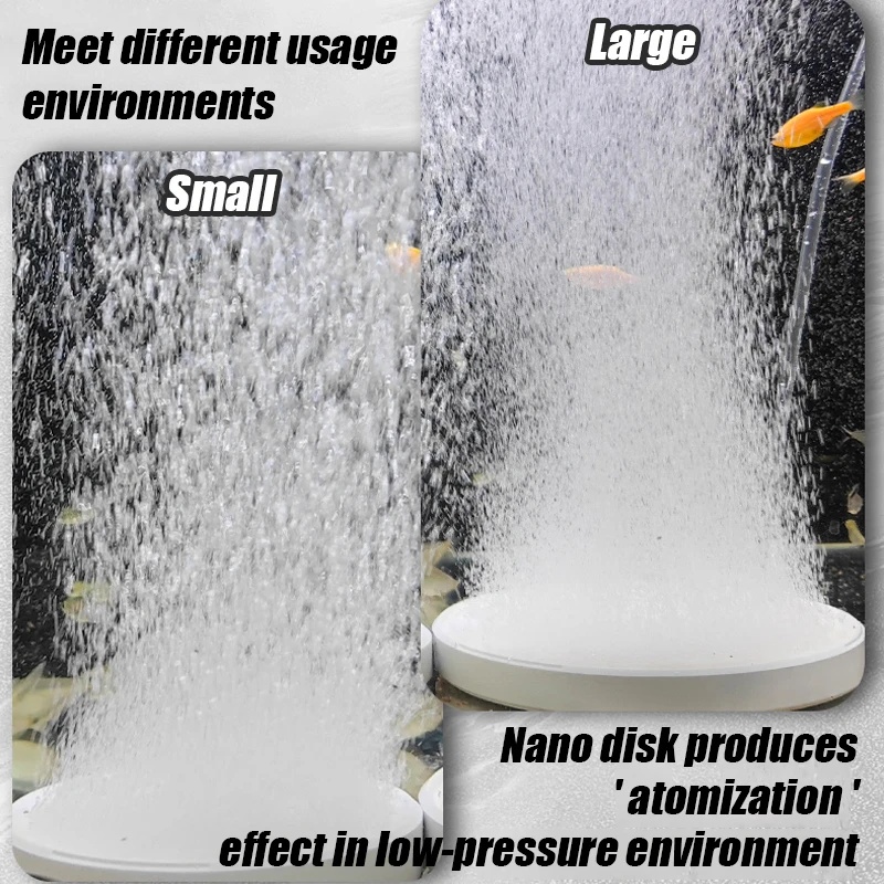 나노 디스크 에어 스톤 산소 공급기 버블 디퓨저 (수족 - Air Stone Diffuser 리뷰 및 가격