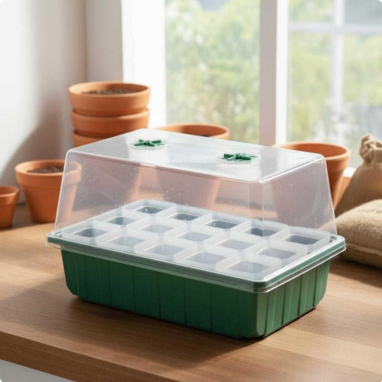 미니 온실 번식 상자 두꺼운 플라스틱 습도 돔 스타터  - Dome Propagation Kit 리뷰 및 가격