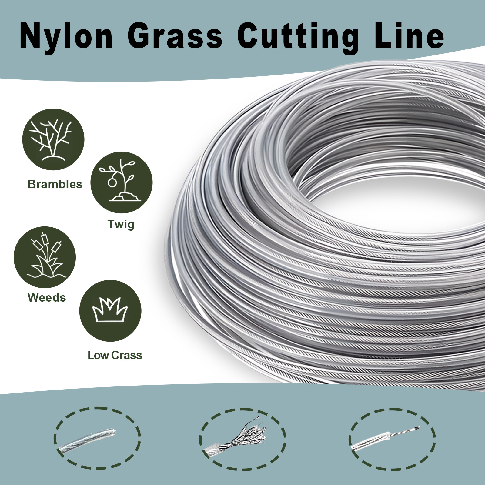 COSY 10M/15M 스틸 와이어 나일론 잔디 트리머 - Urban Farming Kit 리뷰 및 가격