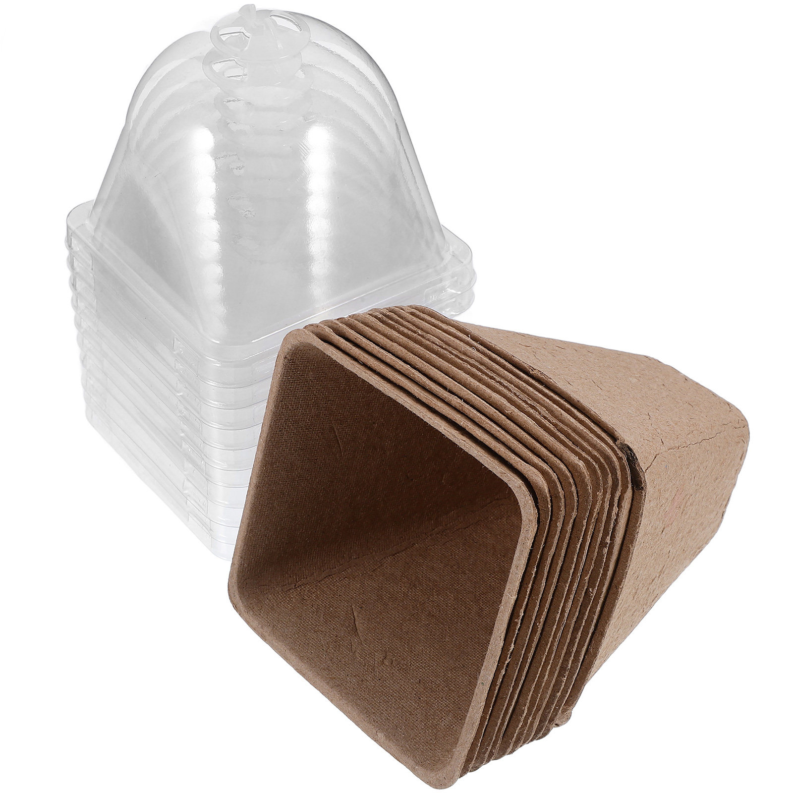 10개입 지속 가능한 묘목 재배용 화분 키트, 생분해성 - Dome Propagation Kit 리뷰 및 가격