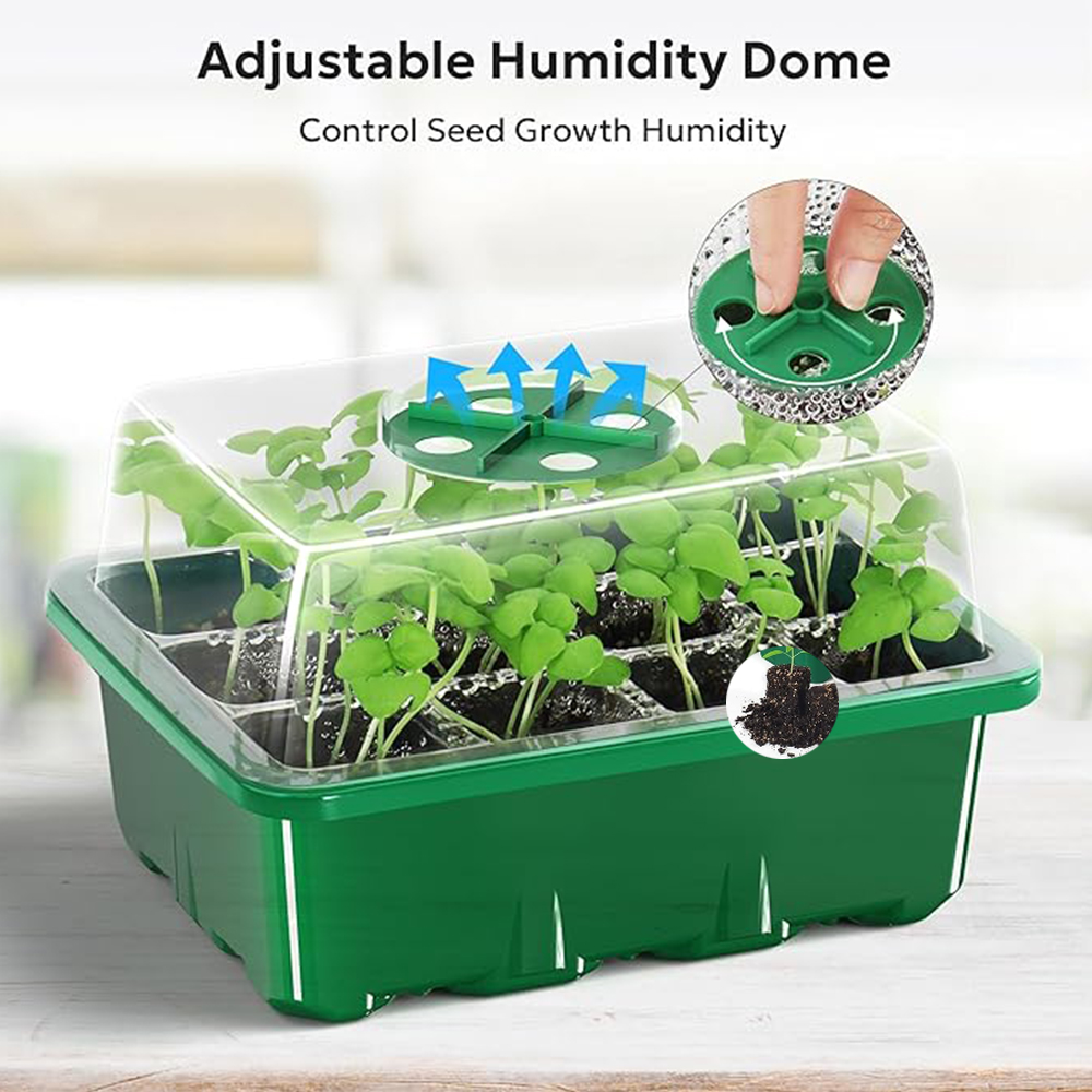10개/세트 묘목 트레이 씨앗 스타터 키트 미니 번식기 - Dome Propagation Kit 리뷰 및 가격